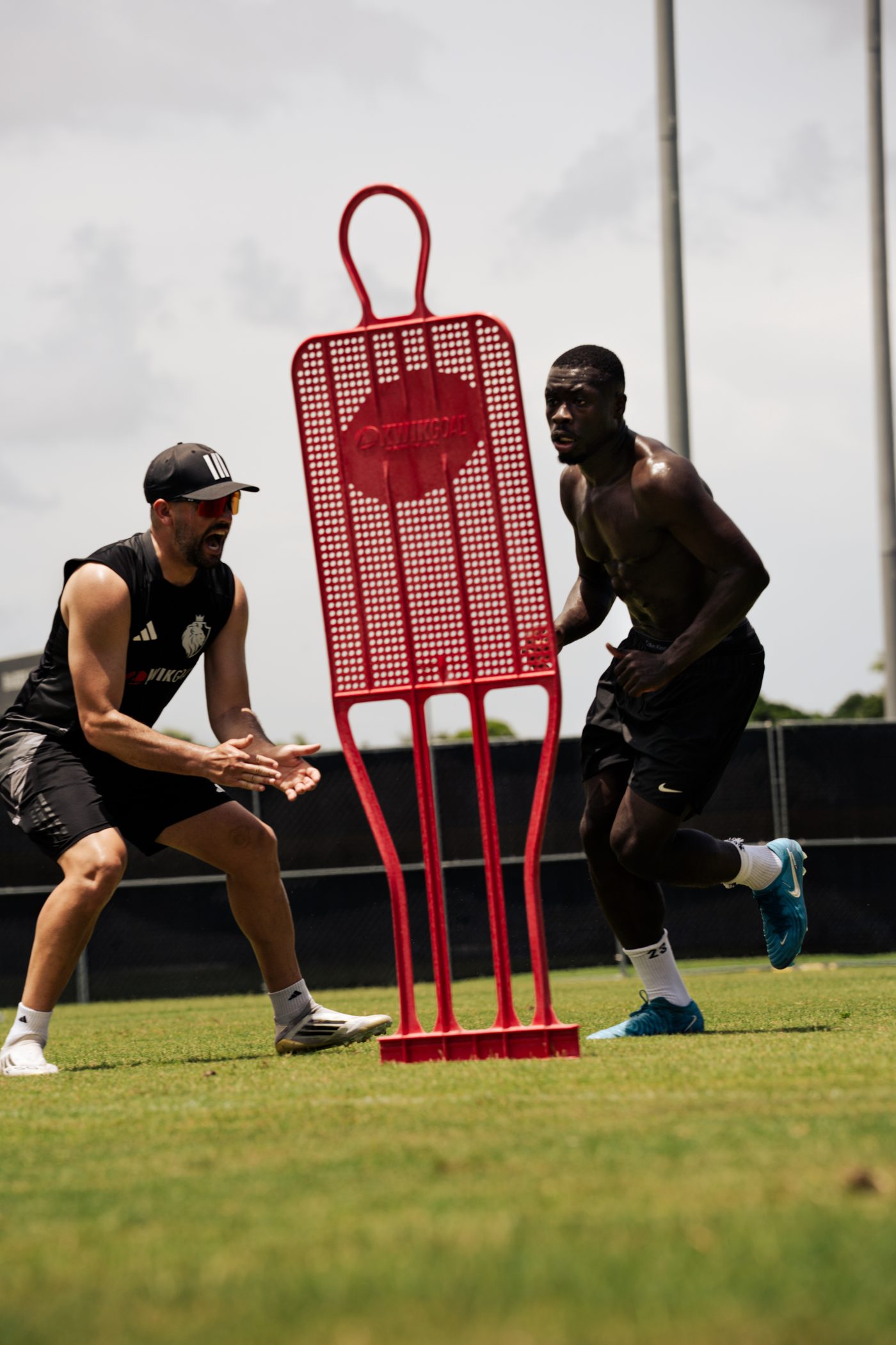 Path to Pro training — elite sprint work with SAT coach